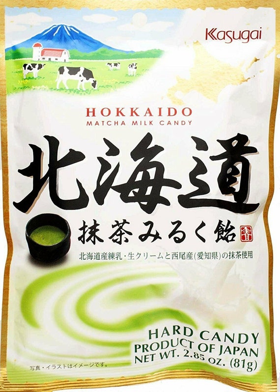 Kasugai Hokkaido Japanese Matcha Milk Candy 2.85 Oz Etsy UK