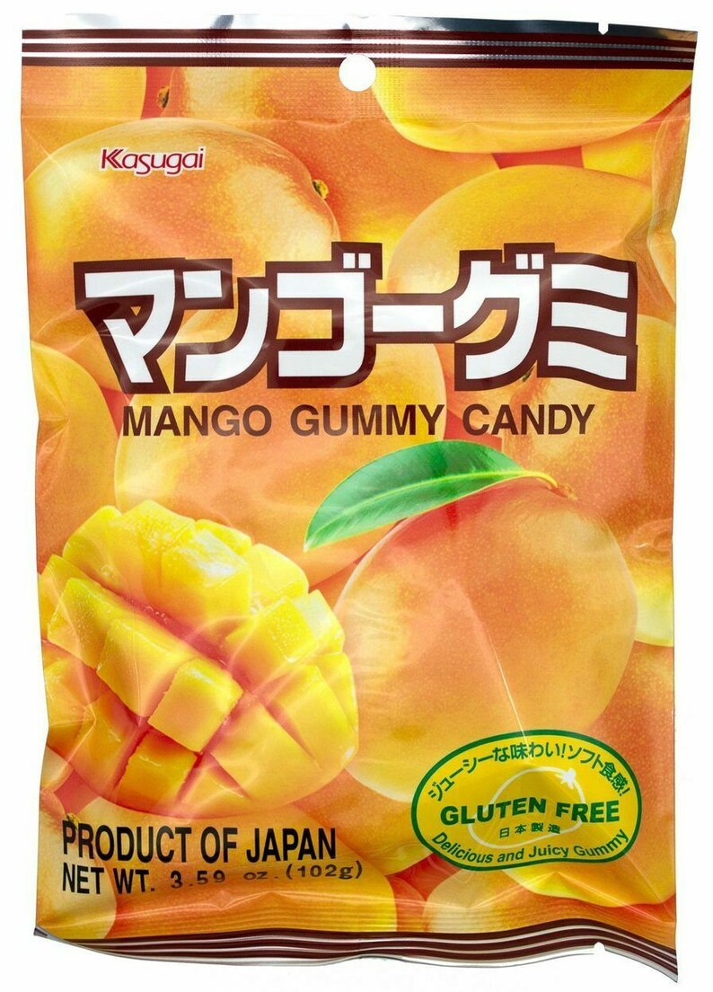 Japanese Candy Gummy Candy Gluten Free Choose Your Etsy