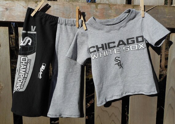 toddler white sox shirt