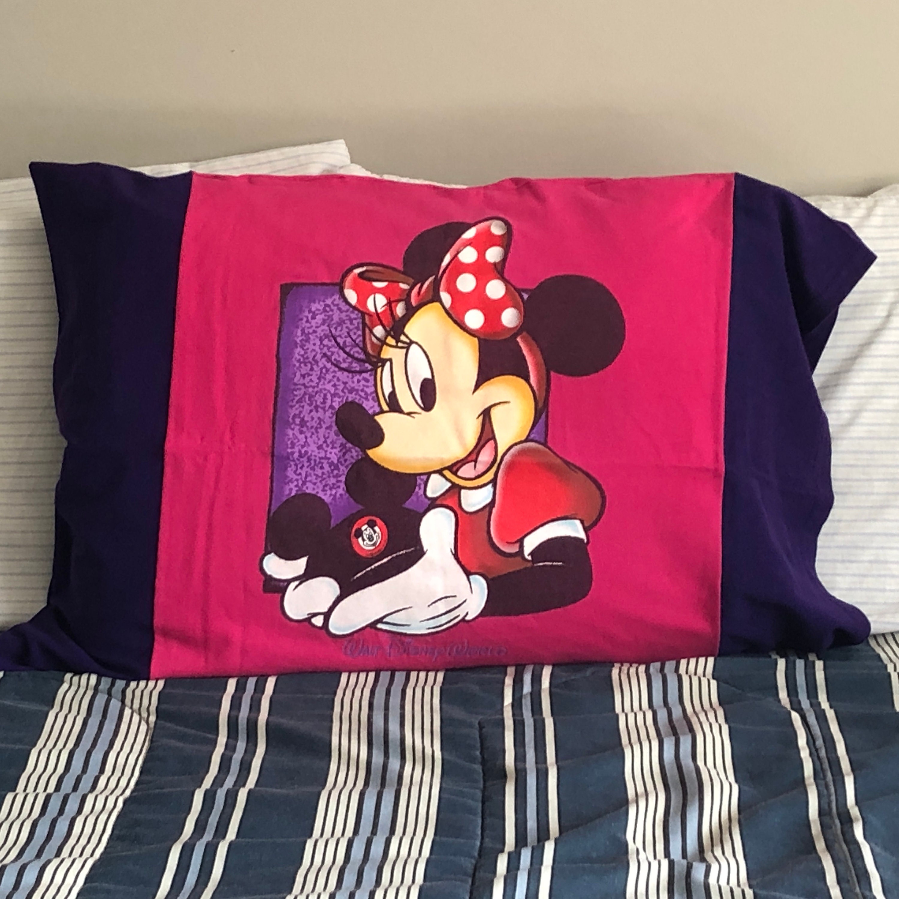 Minnie Mouse Pillow cases vintage t shirt Pillow covers Etsy