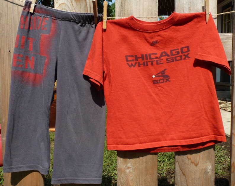 kids white sox shirt