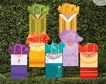 Encanto Gift Bag Fronts, Encanto Birthday Party, Encanto,  Favor Bag, Gift Bag, Favor Tags, Party Favor