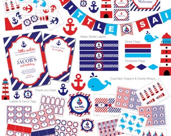 nautical invitation etsy