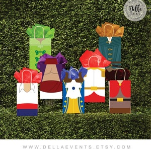 Prinzessin Favor Bag, Boy Princess Party Favors, Prince Taschenfronten, Prinzessin Birthday, Prinz, Favor Bag, Geschenktüte, Favor Tags