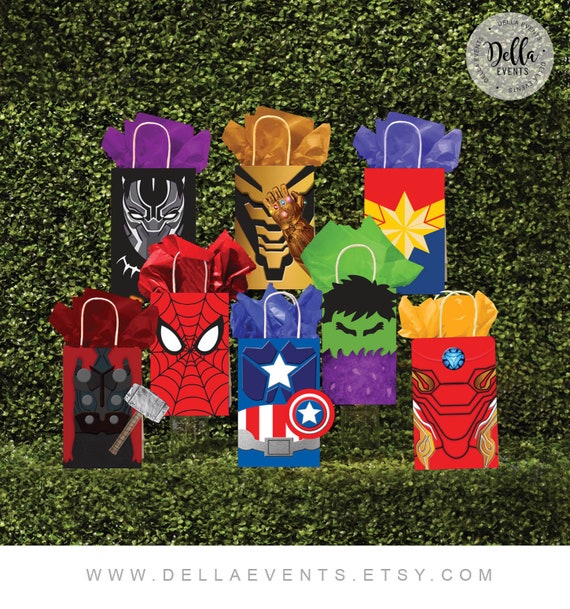 Superhero Goodie Bags Ideas JETOP Superhero Party Bags Fillers