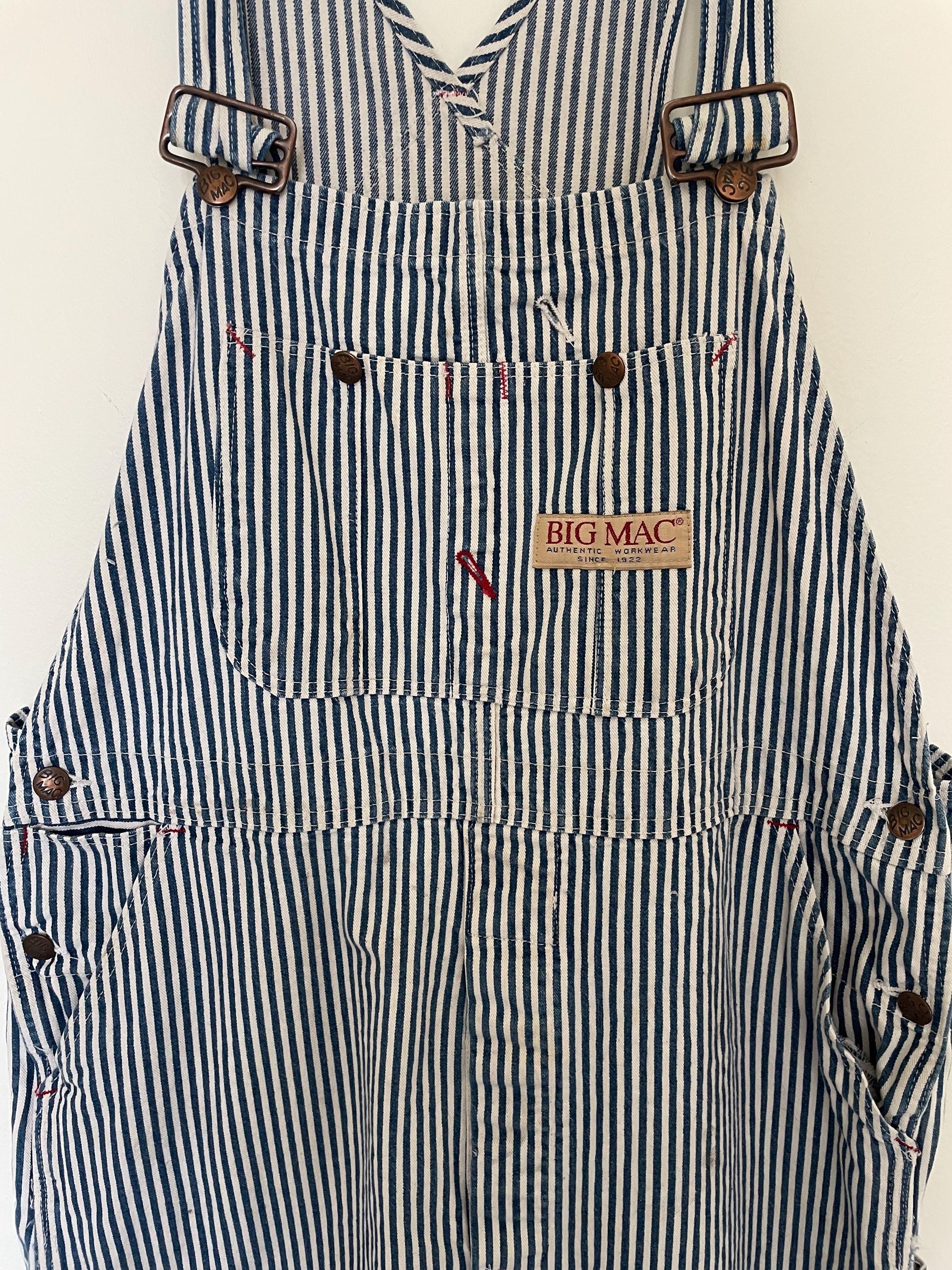 ~50's　BIG　MAC　Hickory　Stripe　All-In-One 50s/60s Big Mac Hickory Stripe Overalls