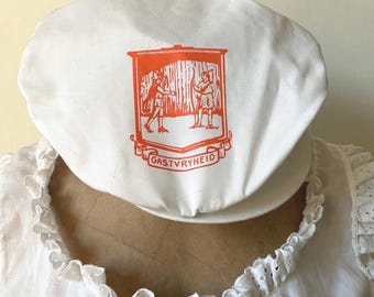 Vintage Golf Cap white