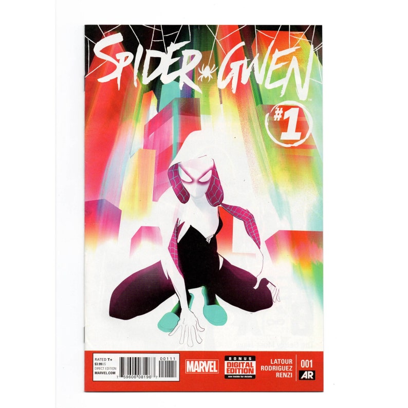 SPIDER-GWEN #1 2 3 1ST PRINTING SET//3 MARVEL STACY SPIDER-WOMAN BAGGED//BOARDED