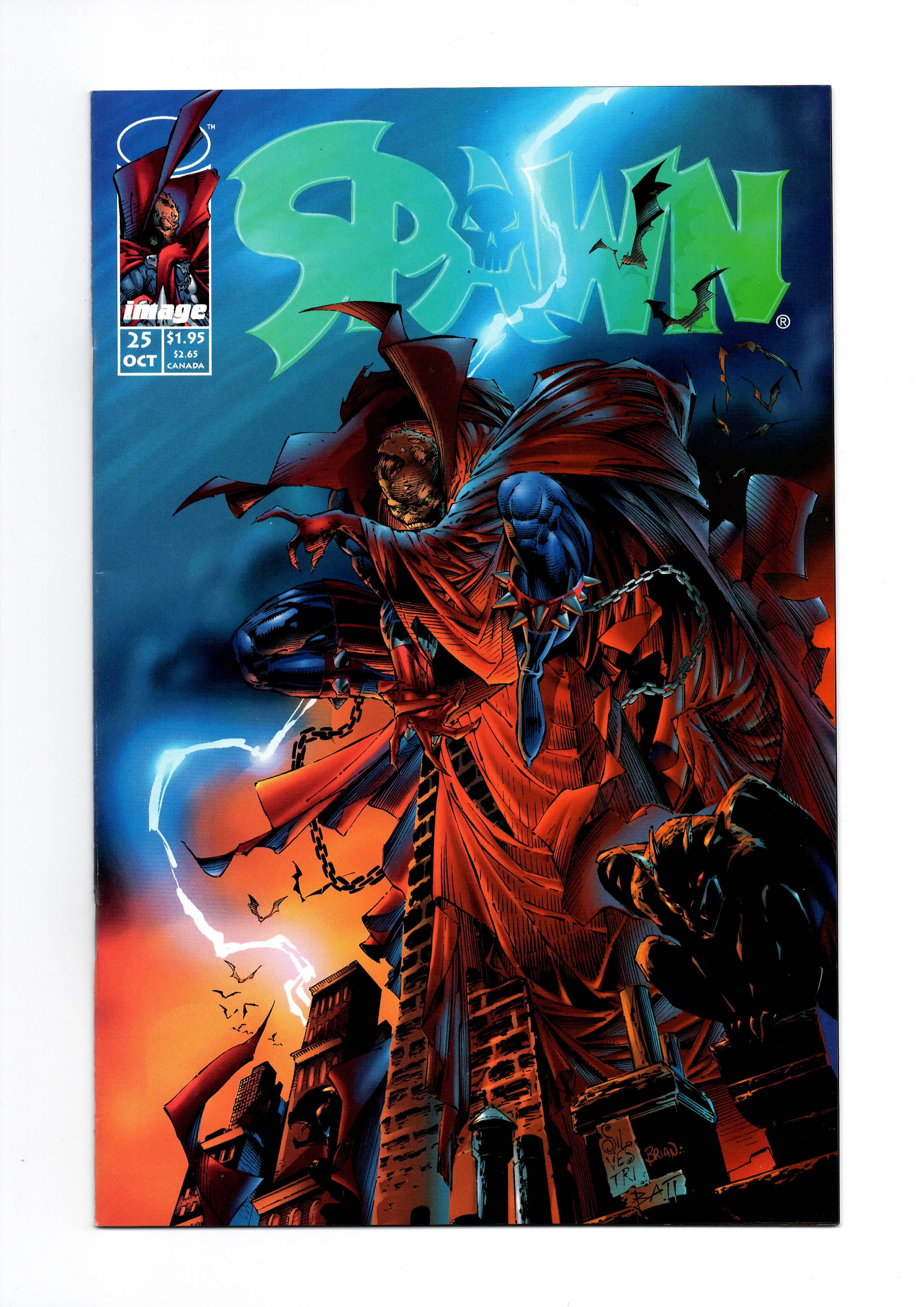 Spawn #25 *tremors* Image Comics 1994 Todd Mcfarlane - Etsy