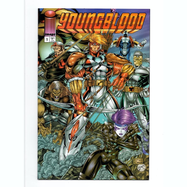 Youngblood #1 *Endings And Beginnings* Image Comics 1995, Stephen Platt Comic Books