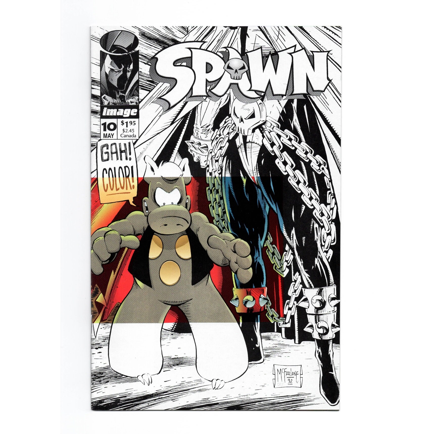 Spawn #10 *todd Mcfarlane* Image Comic Books 1993, Cerberus, David 