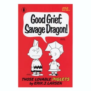 Savage Dragon #252 *Charlie Brown 2nd Printing Variant* Image Comics NM
