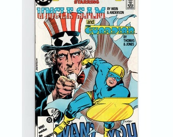 Secret Origins #19 *The Coming of Uncle Sam* DC Comics 1987 Jack Kirby