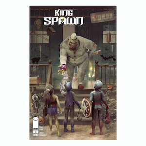 King Spawn #3 *Bjorn Barends Halloween Variant* Image Comics *NM* Stock Image