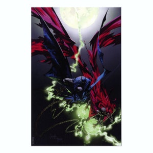 Batman / Spawn #1, Glow-In-The-Dark Variant, Greg Capullo & Todd McFarlane Cover, NM Condition
