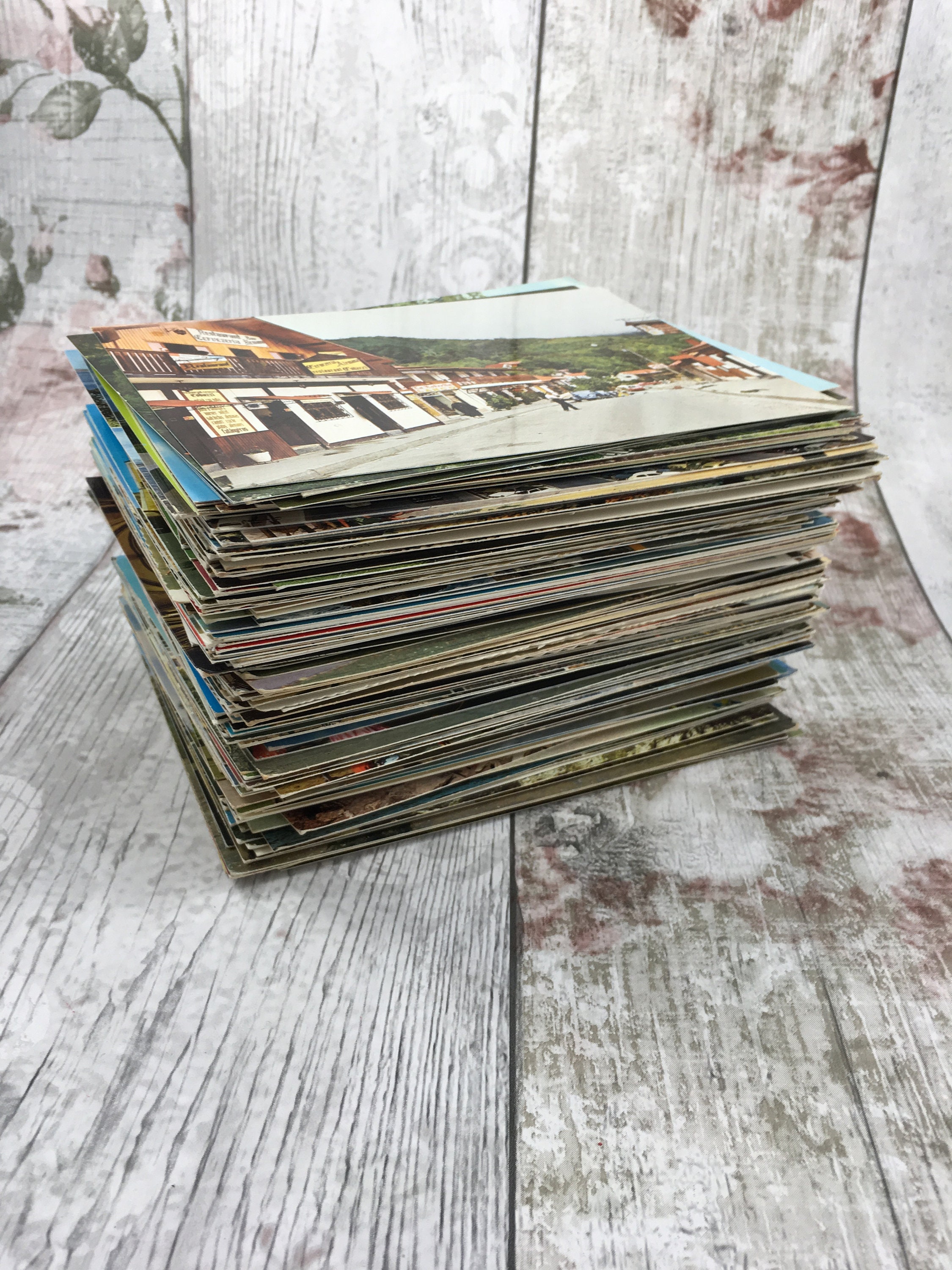 50 unused/ used postcards Etsy