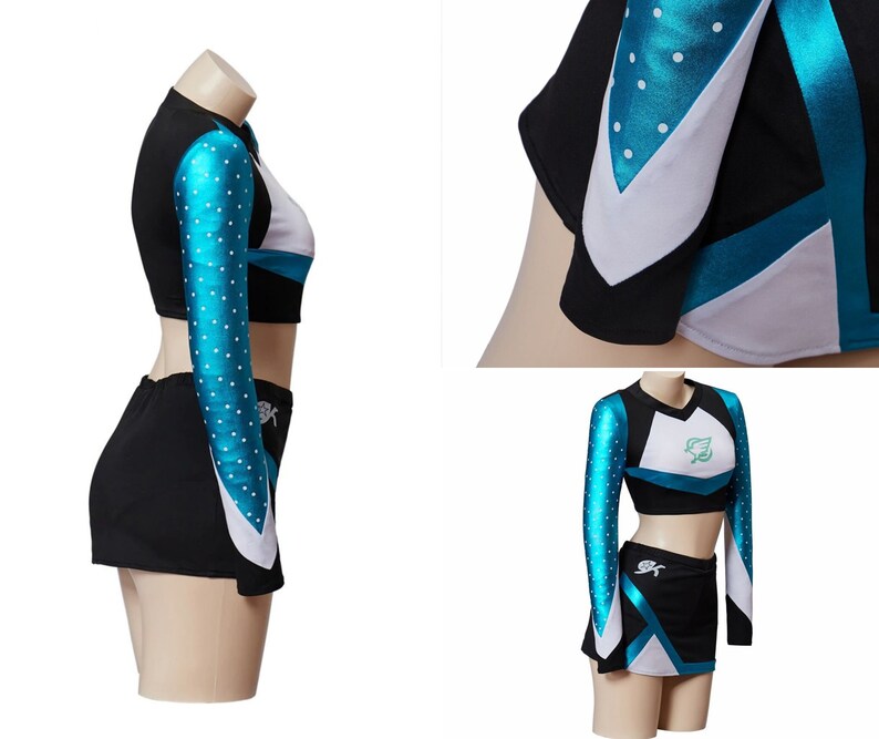 Euphoria Cheerleader Costume Uniform Euphoria Maddy Outfit Etsy