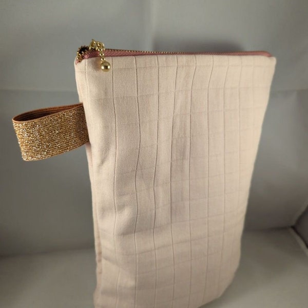 Grande pochette à sac ou trousse de toilette