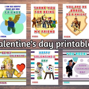 Cartes de la Saint-Valentin Roblox