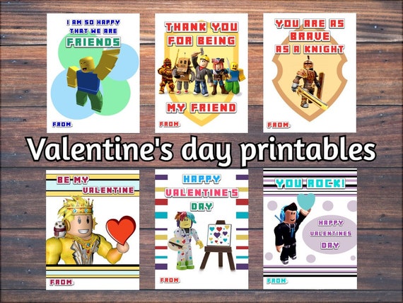 Roblox Valentine's Day Cards | Etsy