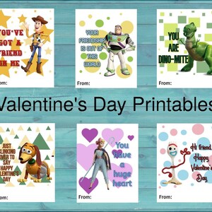 Cartes de la Saint-Valentin Toy Story