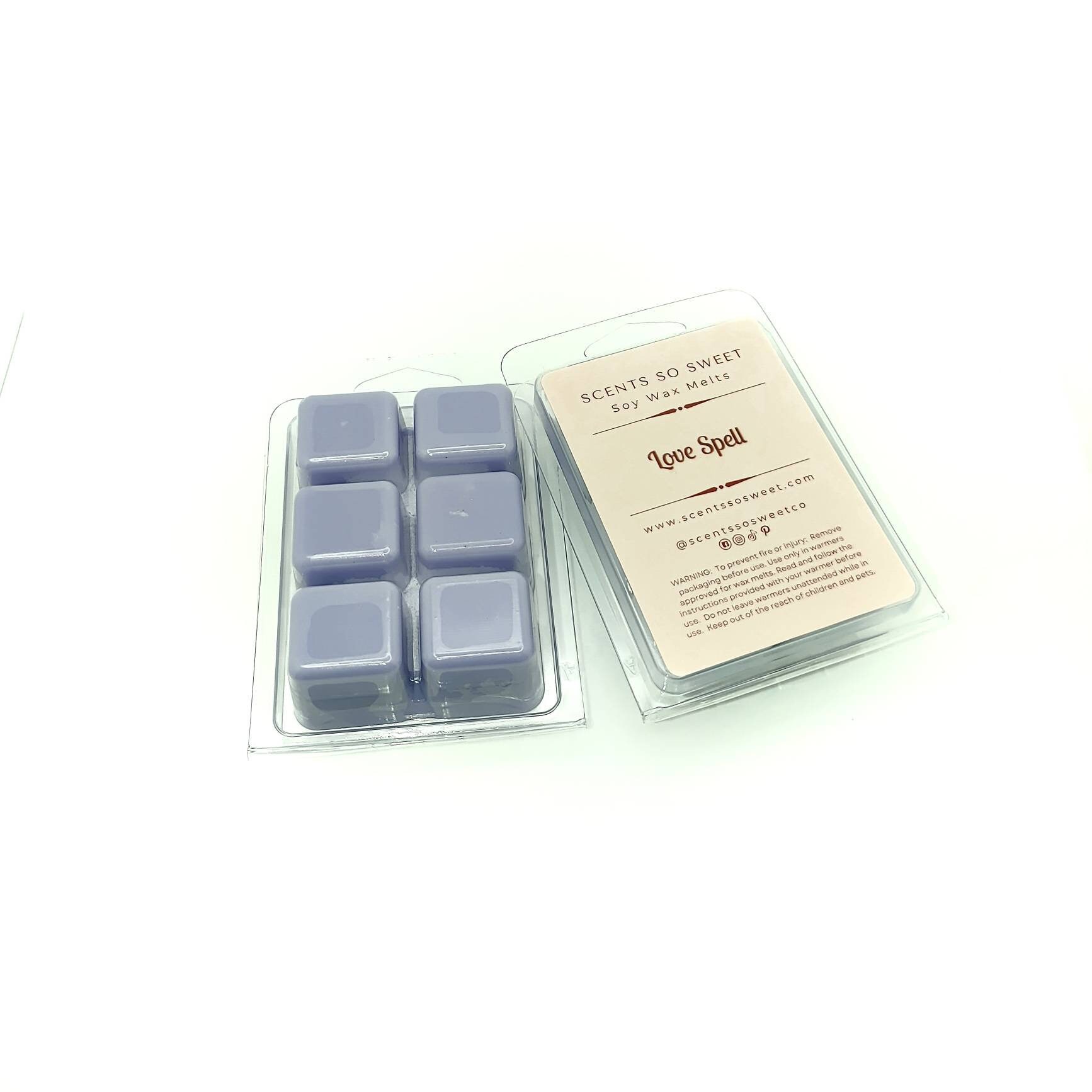 Love Spell Scented Wax Melt Tarts, Pack of 4 
