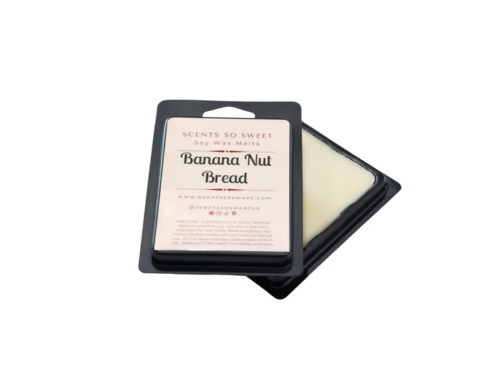 Banana Nut Bread Soy Wax Melt