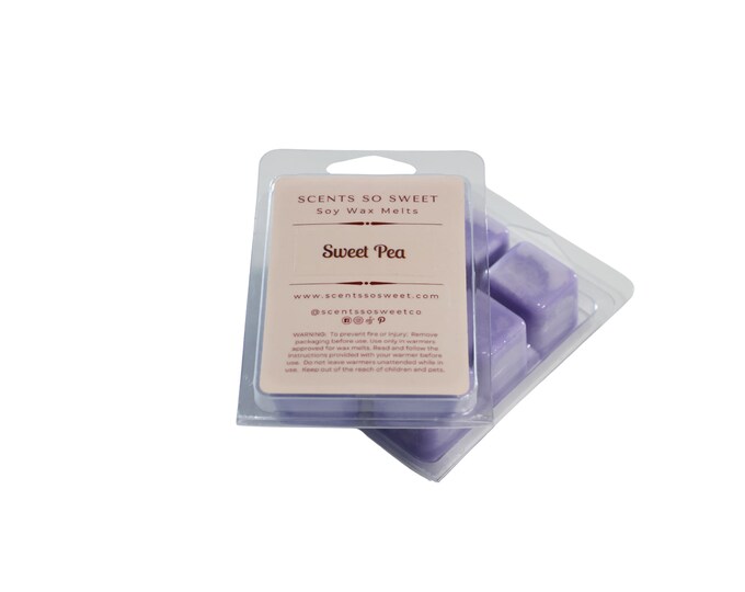 Sweet Pea Soy Wax Melts