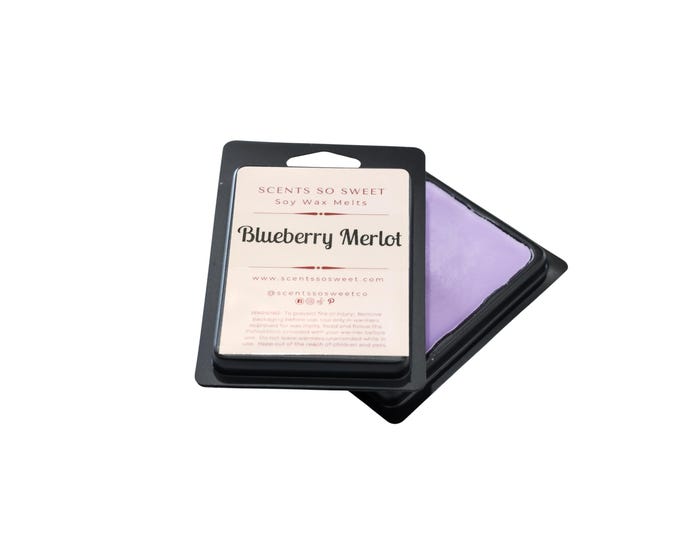 Blueberry Merlot Soy Wax Melt