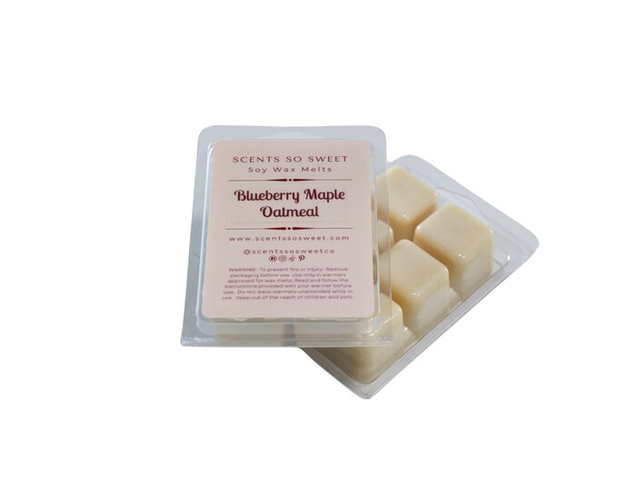 Blueberry Maple Oatmeal Soy Wax Melts