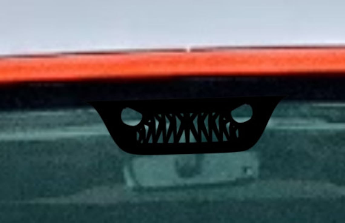 Angry Shark Jeep Decal Grille Windshield Easter egg Etsy