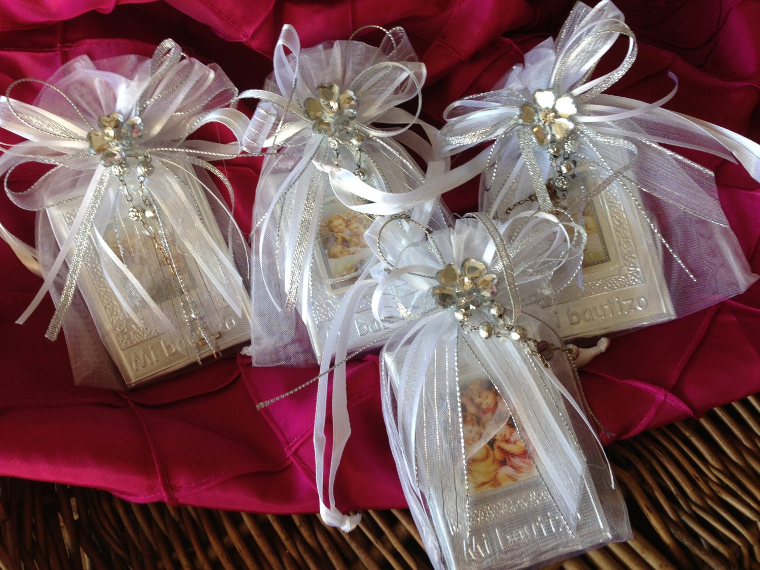 12 Pcs Baptism Favors / Christening Favors/ Recuerdos Bautismo Etsy