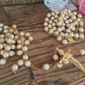 LIVRAISON GRATUITE Authentique lasso de mariage de perles de cristal Swarovski/lazo en perlas de cristal/lazo de Boda couleur ivoire/lasso de mariage extra long