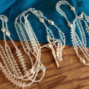 Crystal wedding lazo set/ Juego de lazo y Rosario de Cristal para Boda/ weeeing laso/ wedding rosary