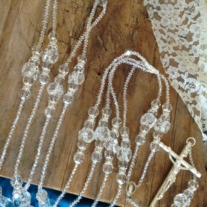 Authentic Swarovski Crystal Wedding Lasso/ Lasso de Crystal Cortado/ wedding Rosary/lazo de boda /wedding laso