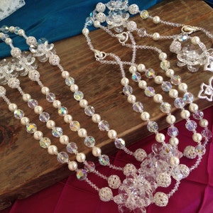 Laso de casamento de cristal Swarovski de Gina/Lazo de Boda/Laço de casamento/Rosário de casamento