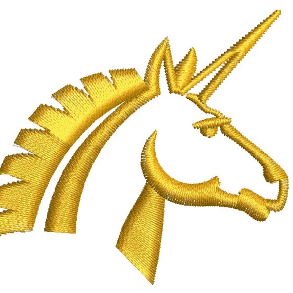 unicorn Machine Embroidery Design