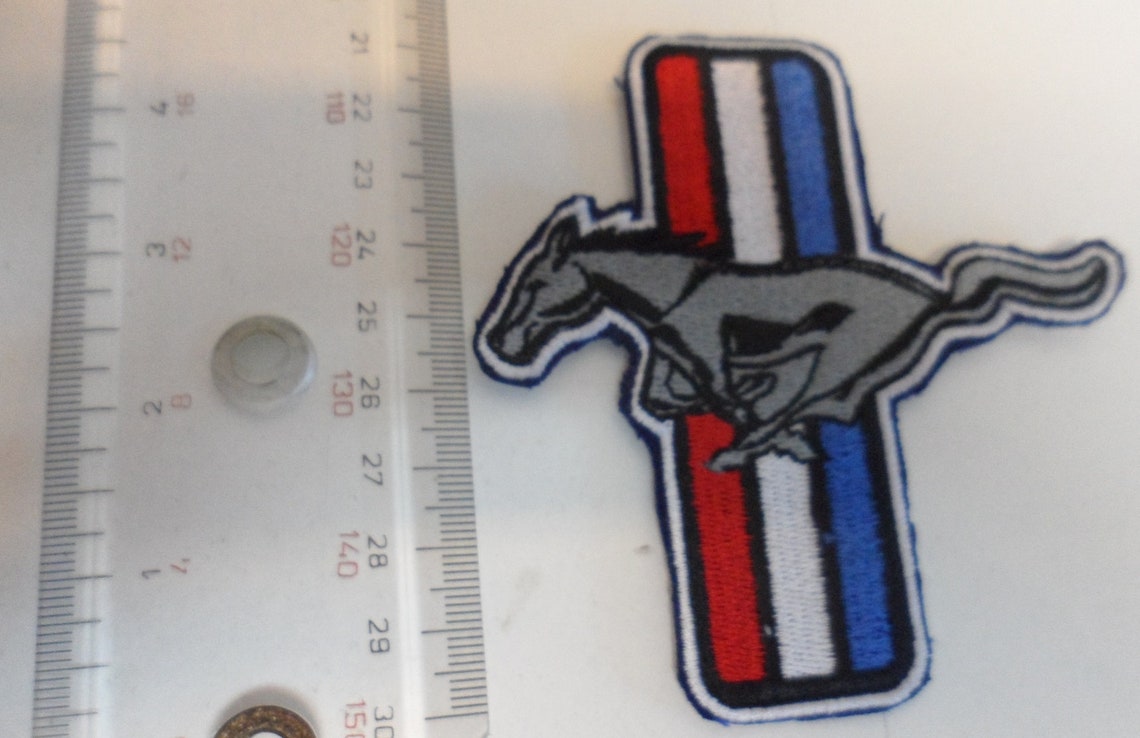 Mustang patch set of four patches for any questions please Etsy