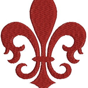 Diseños de bordado de flor de lis