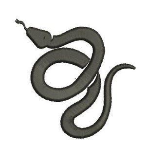 snake Chinese Zodiac  Sign Machine Embroidery Design - tested