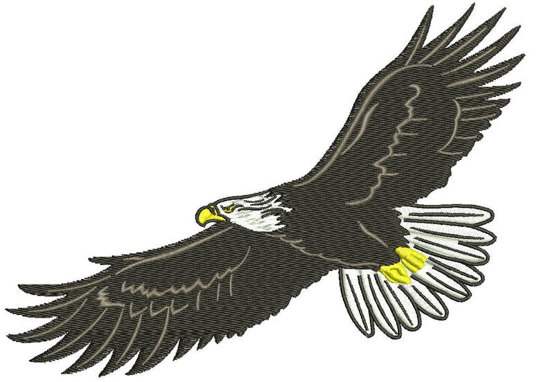 Eagle Embroidery Design Tested Etsy
