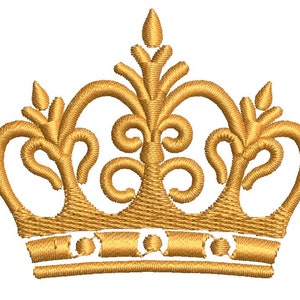 kleine Kronen Stickdatei zum sofortigen Download