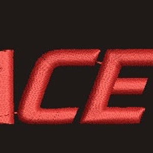 RACE Inschrift und Startflag Stickdateien Maschinenstickmotive