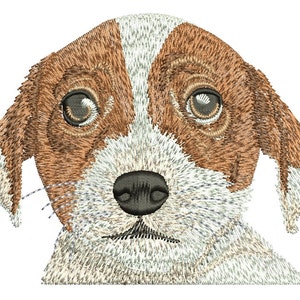 Welpen-Stickerei-Design