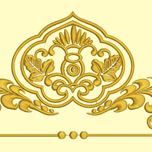 Golden pattern Machine Embroidery design Etsy Embroidery patterns machine designs golden embgallery