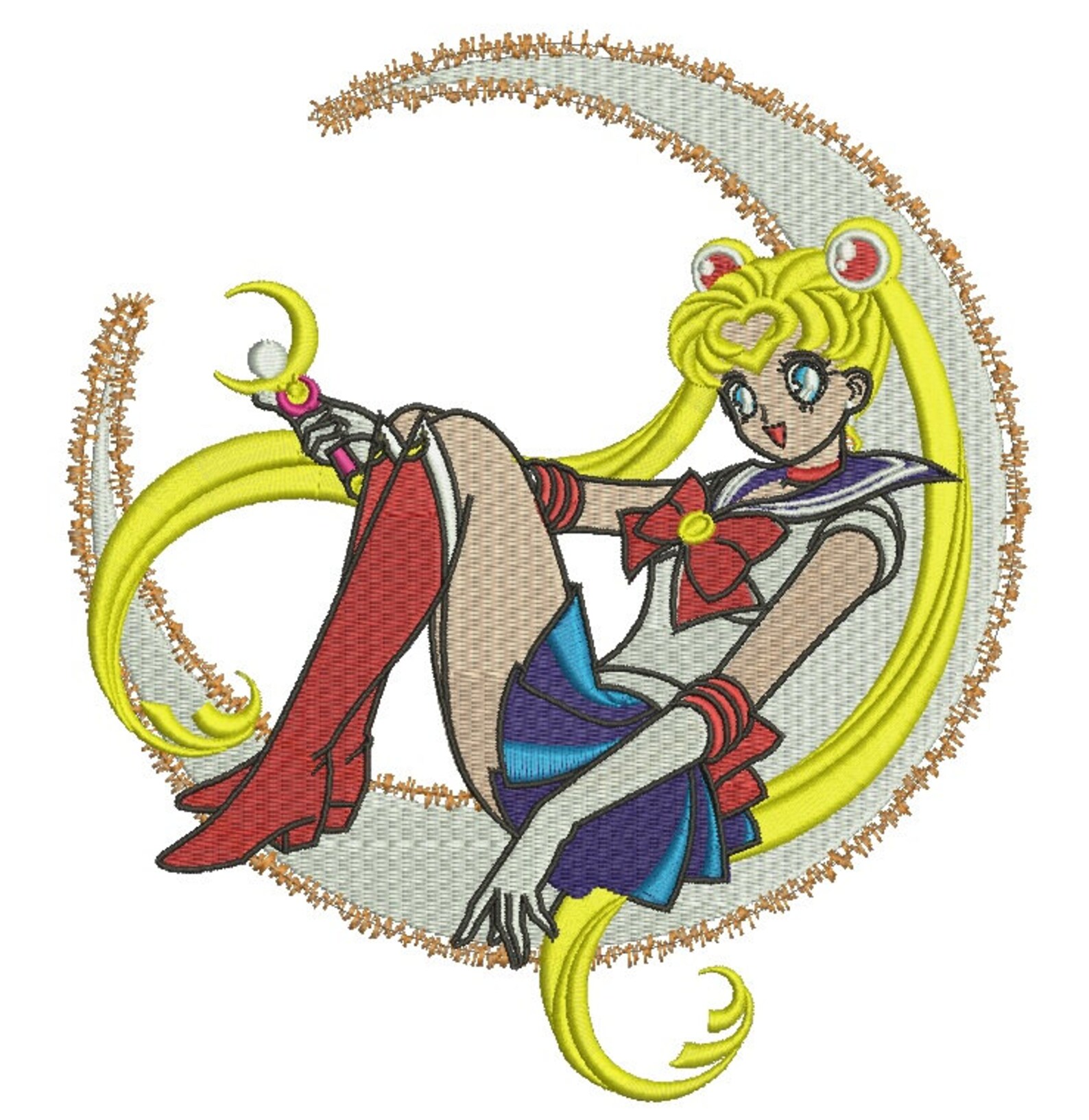 Sailor moon machine embroidery designs instantly download  etsy Sailor moon machine embroidery designs instantly download  etsy