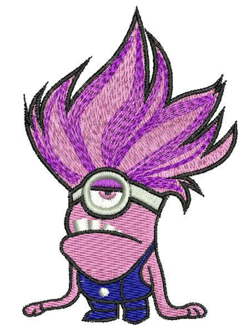 Minion embroidery design machine embroidery design 4 x 4  etsy