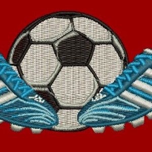 Stickdatei Fußball / Fußball