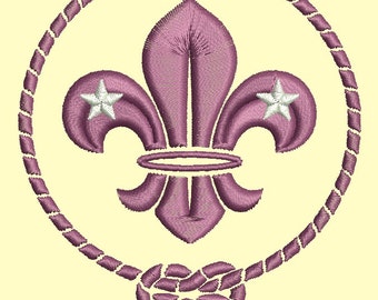 Fleur-de-lis Embroidery Designs