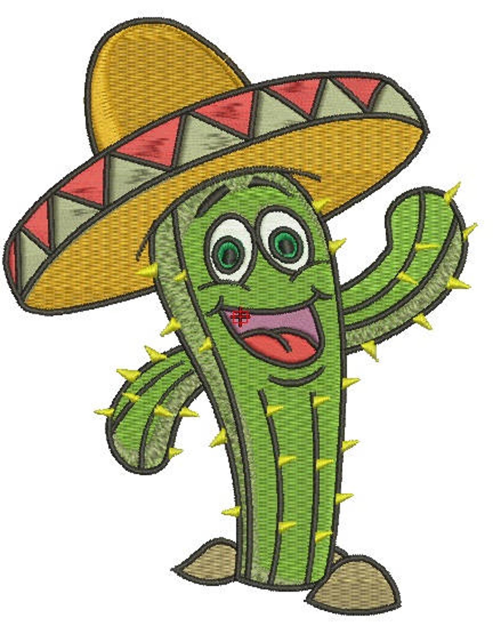 Cactus machine embroidery designs  etsy Cactus machine embroidery designs  etsy